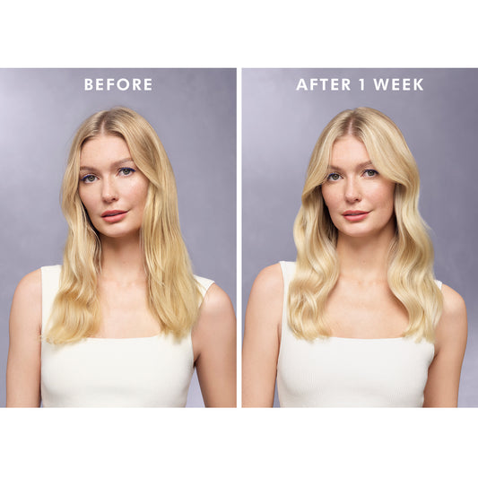 תמונות של לפני ואחרי השימוש בשמן