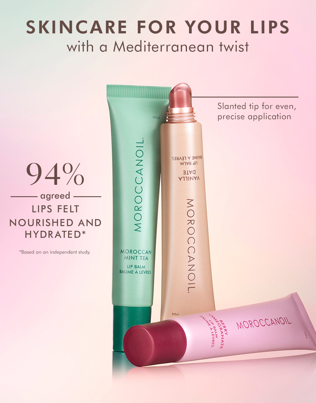 מארז ליפ באלם של MOROCCANOIL
