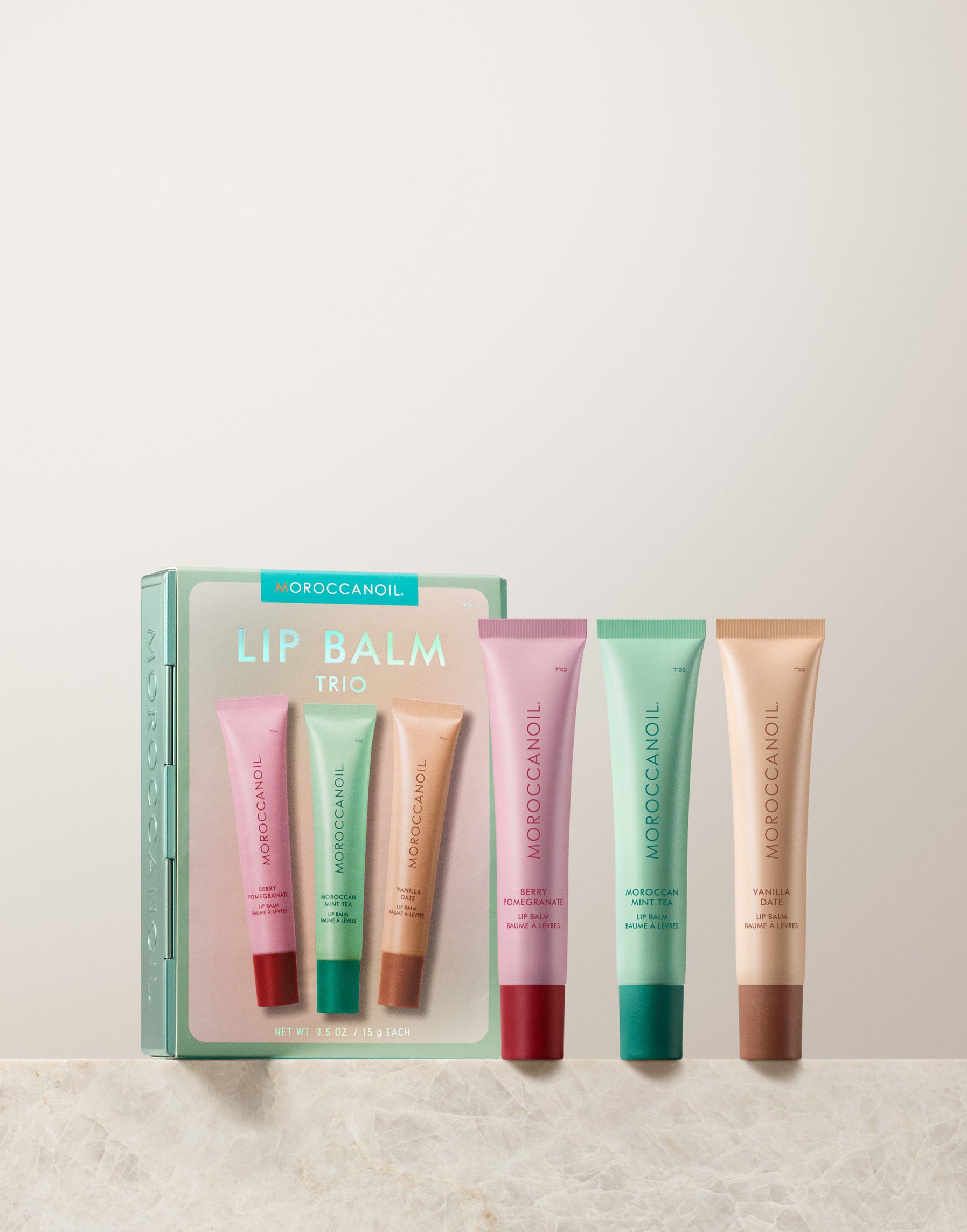 מארז ליפ באלם של MOROCCANOIL